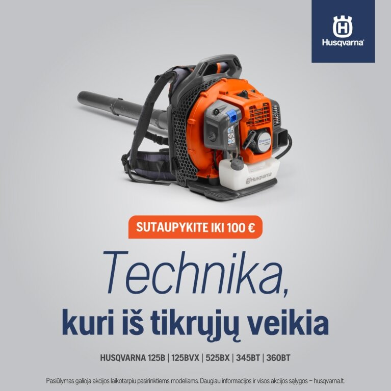 Husqvarna benzininiai lapų pūstuvai 202609