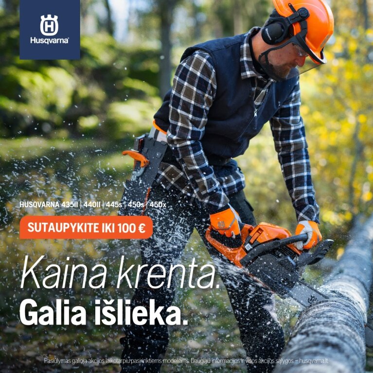 Husqvarna benzininiai pjūklai 400-oji serija 202609