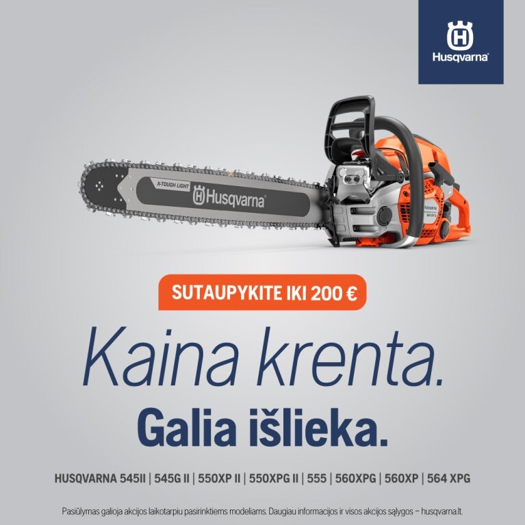 Husqvarna benzininiai pjūklai 500-oji serija 202609