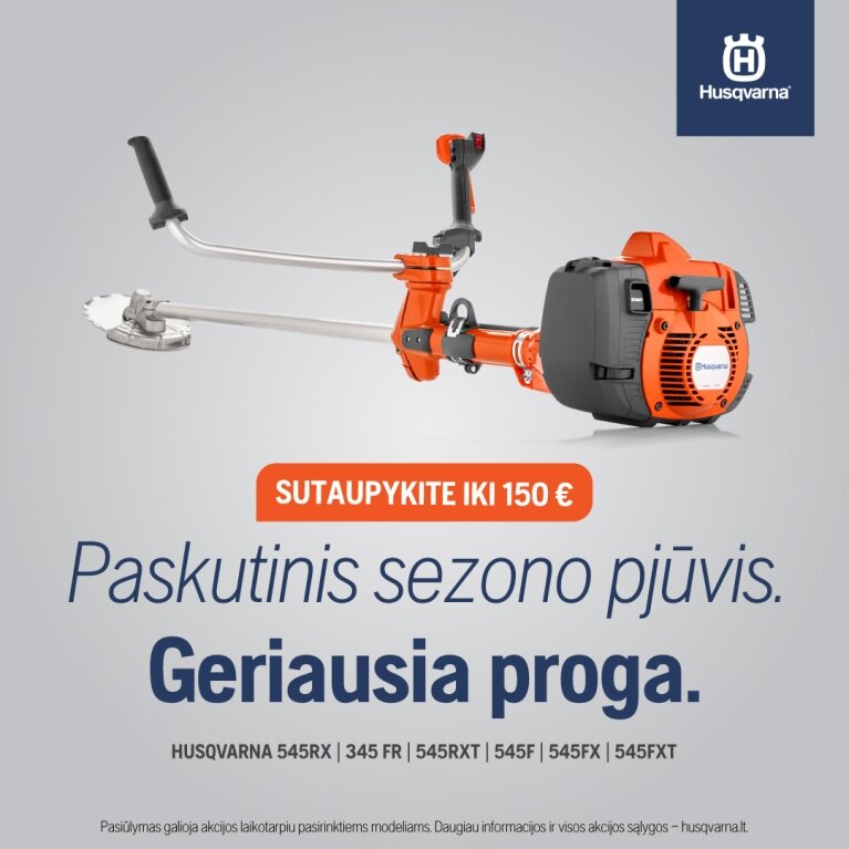Husqvarna benzininės krūmapjovės 202609