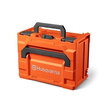 „HUSQVARNA“ akumuliatorių dėžė L „HUSQVARNA“ akumuliatorių dėžė L