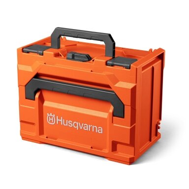 Husqvarna UN3480 standartą atitinkanti akumuliatorių transportavimo dėžė Husqvarna UN3480 standartą atitinkanti akumuliatorių transportavimo dėžė
